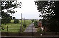 Market Lane from the railway