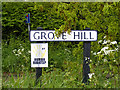 Grove Hill sign