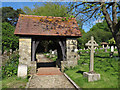 Lych gate in Limpsfield churchyard