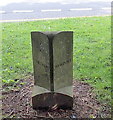 Torfaen/Newport boundary stone, Malpas Road