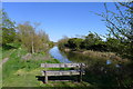 View along the Royal Military Canal at The Roughs