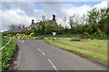 NU0612 : Cottages and green by the road to Netherton by Bill Boaden