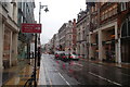TQ2880 : Bond St, W1, in heavy rain by Christopher Hilton