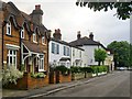 Cottages overlooking Weston Green