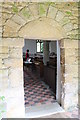 TF0897 : Norman door, St Luke's church by J.Hannan-Briggs
