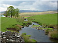 Docker Beck before its confluence with the River Lowther