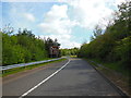 The slip road off the A30 eastbound