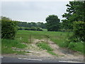 Field entrance off the A158