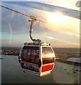 TQ3980 : Emirates Airline cable car, East London by Claire MacNeill