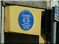 Charles Lever plaque, Portstewart