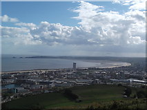 SS6592 : Swansea Bay from Kilvey Hill by Kevin Corcoran