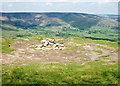 SK1183 : View from Lord's Seat Tumulus to the Vale of Edale by Neil Theasby