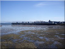 NX0661 : View across Stranraer Harbour to the old ferry terminal by Stanley Howe