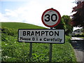 NY5361 : Welcome to Brampton !! by David Purchase