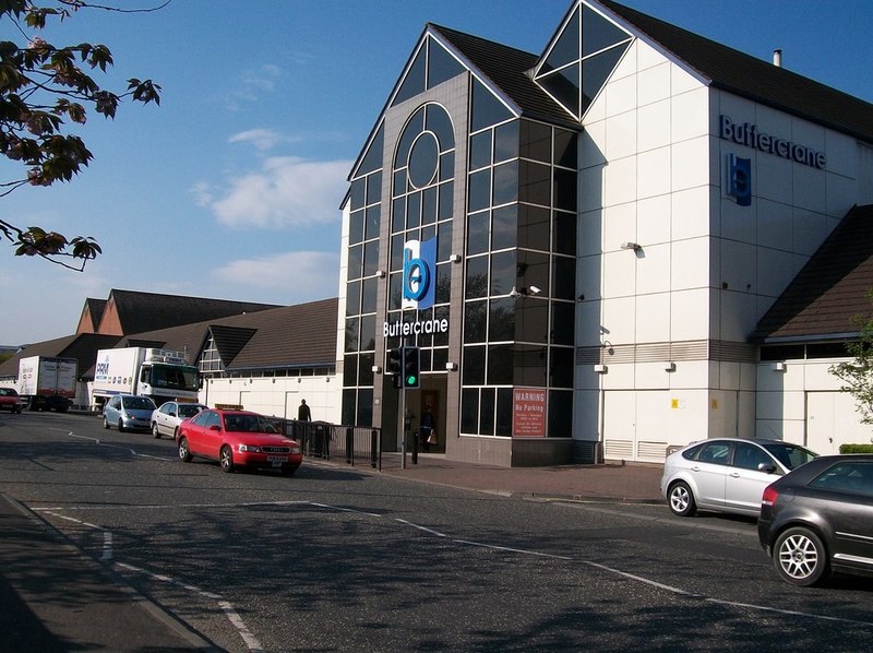 The Main Entrance to the Buttercrane... © Eric Jones :: Geograph ...