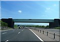 Rail bridge over the M65