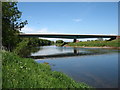 The new Carlisle Western By-pass crosses the River Eden