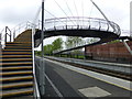 Elevated footpath, Ballymoney Railway Station