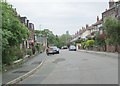 Roundhay Avenue - looking towards Cross Roundhay Avenue