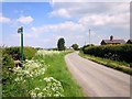 Lane near Lower Parks Farm