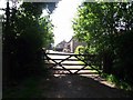 Footpath at Higher Crow Trees Farm