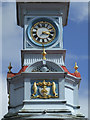 Bridgeton Cross shelter clock tower