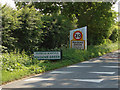 Village signs, old and new