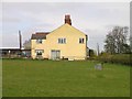 The gable end of Old Brickyard Cottages