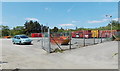 Skip and container compound, Old Abergavenny Road near Brynmawr