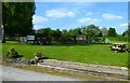 Garden at  The Horseshoe Inn in Mildenhall