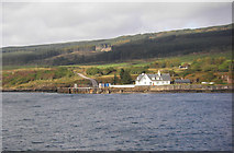 NM6744 : West Pier, Lochaline by Peter Bond