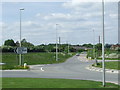 Road junction near New Denham
