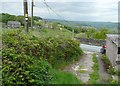 Sowerby Bridge Bridleway 70 at its junction with Shield Hall Lane