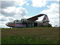 An old plane at Long Marston Airfield