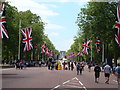  : View down the Mall towards Buckingham Palace #4 by Robert Lamb