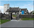 Lych gate, St Sannan