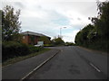 Barns Ground (road) off the B3133, Clevedon