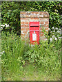 TM4882 : Cuckold Green Postbox by Geographer