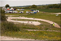 SU5918 : Motocross track on Peak Down by Peter Facey