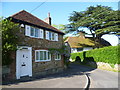 Houses at the southern approach to Wrotham