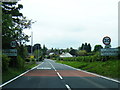 A709 at Lochmaben village boundary