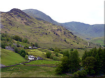 NY3103 : Brow Farm, Little Langdale by Norman Caesar