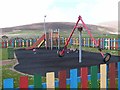 HP6312 : Playground at Haroldswick by Oliver Dixon