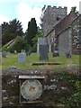 Cheldon church and ceramic plaque