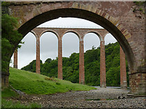NT5734 : Leaderfoot Viaduct by Alan Murray-Rust