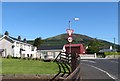 Houses at the junction of  the Low Road and the B113 at Drumintee