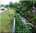 The river that gave the town its name, Abertillery