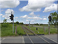 Railway line at Potland Crossing