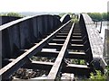 The disused Scotswood Railway Bridge