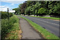 Footpath along the Leighton Road